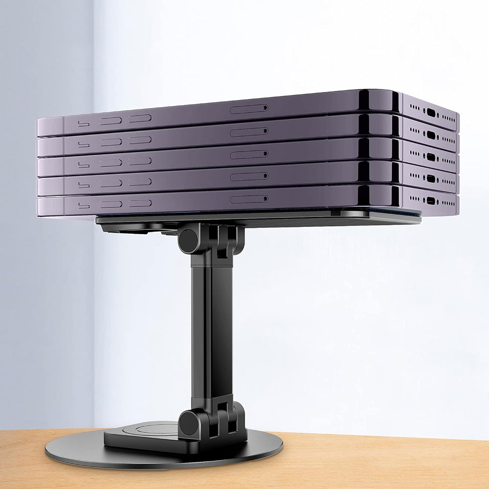 Jmary MK-59 Ayarlanabilir Katlanabilir 360 Derece Dönebilen Telefon ve Tablet Standı Siyah