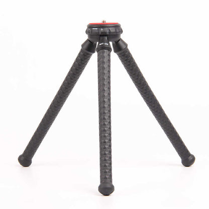 Jmary MT-25 Tripod Flexible Ahtapot Ayak Tasarımlı Tripod Telefon Sabitleyici 30 cm Siyah