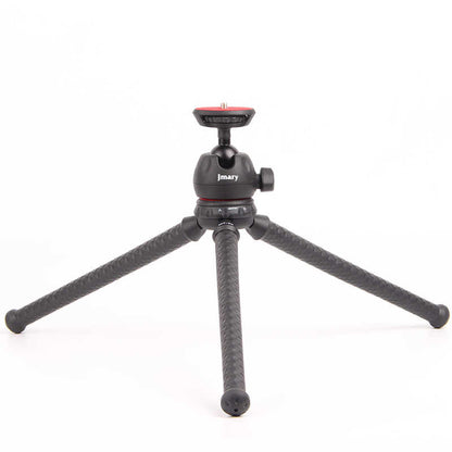 Jmary MT-25 Tripod Flexible Ahtapot Ayak Tasarımlı Tripod Telefon Sabitleyici 30 cm Siyah