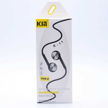 K-11 Type-C Headphones Black