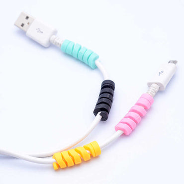 Cable Protector Silicone Black