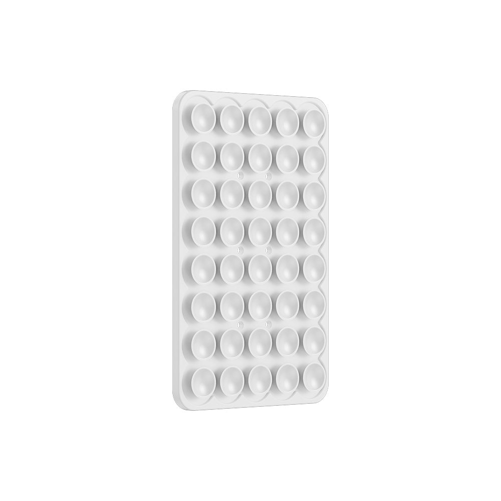 Square Kiss 01 Silicone Phone Holder White