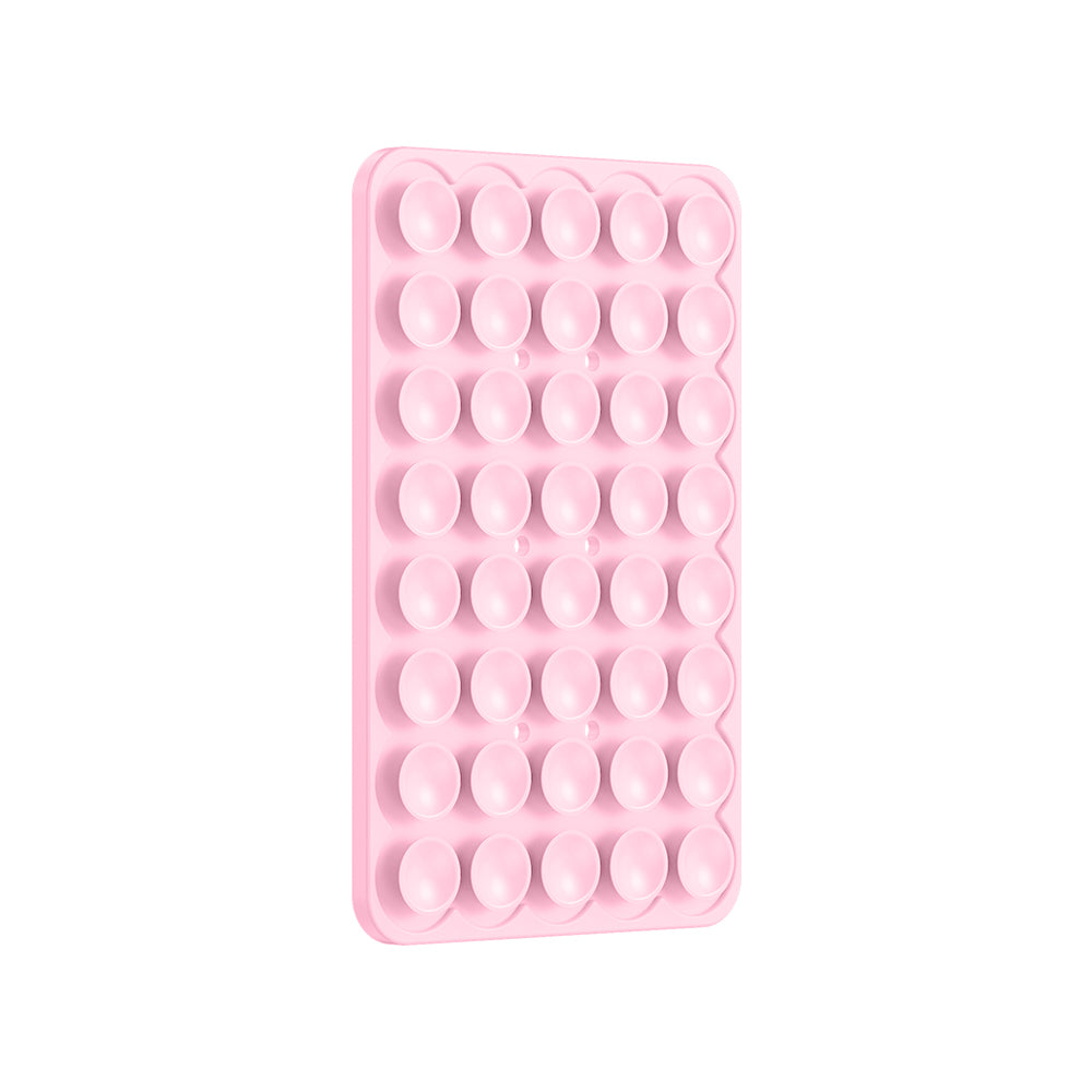 Square Kiss 01 Silicone Phone Holder Rose Gold