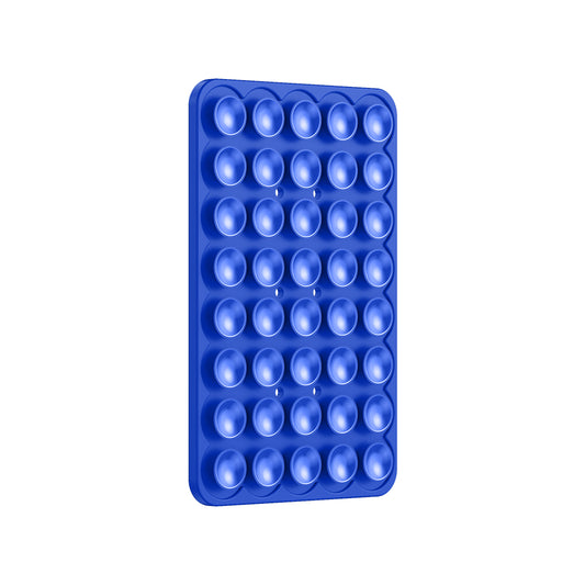 Square Kiss 01 Silicone Phone Holder Navy Blue