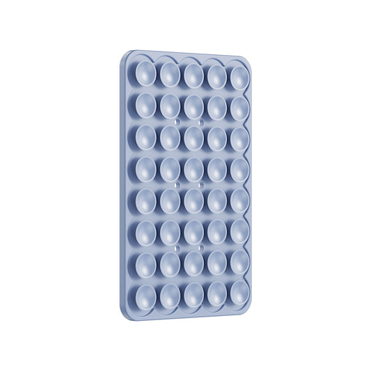 Square Kiss 01 Silicone Phone Holder Light Purple