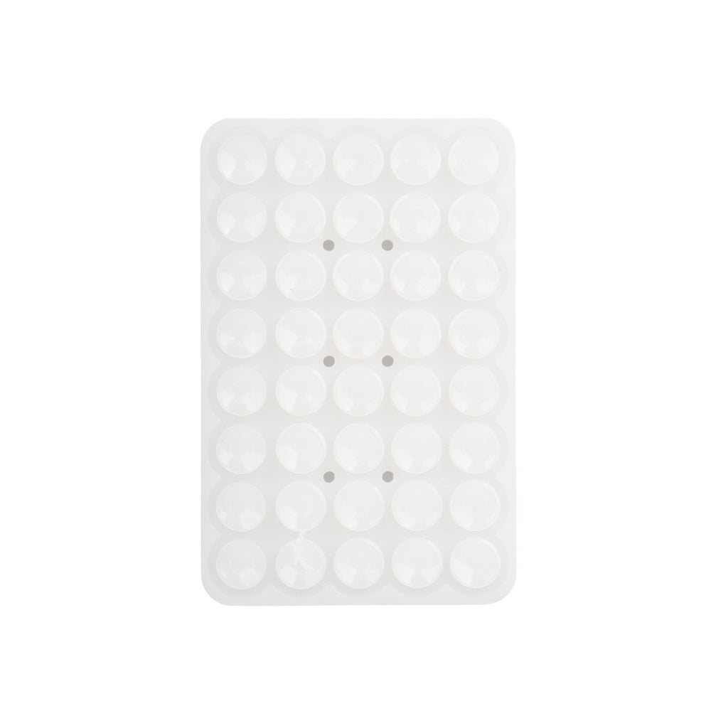 Square Kiss 02 Fluorescent Silicone Phone Holder Pink