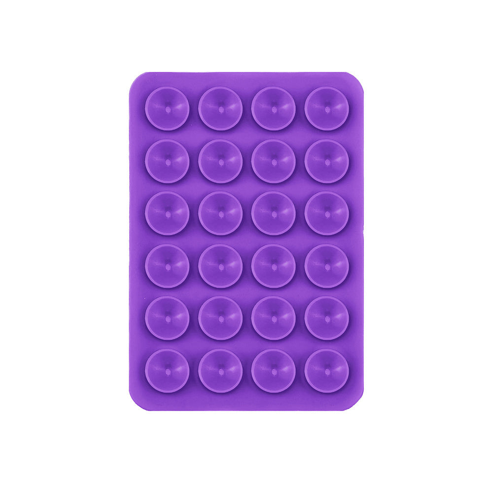 Square Kiss Silicone Holder Purple