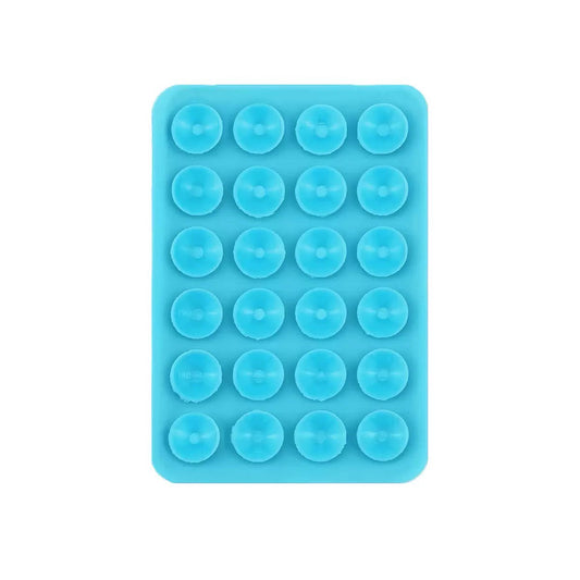 Square Kiss Silicone Holder Light Blue