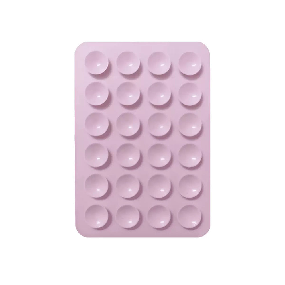 Square Kiss Silicone Holder Light Pink