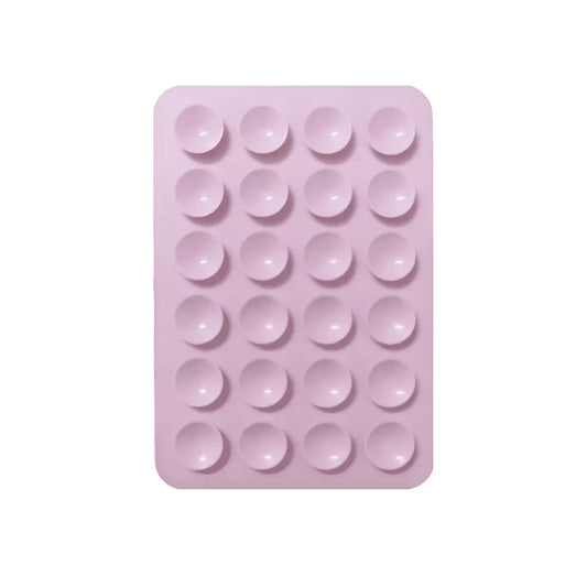Square Kiss Silicone Holder Light Pink
