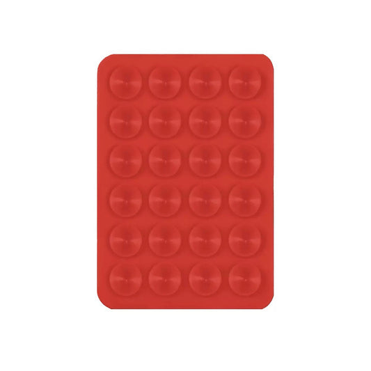 Square Kiss Silicone Holder Red