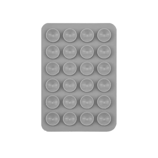 Square Kiss Silicone Holder Silver