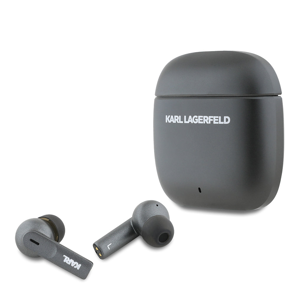 Karl Lagerfeld Original Licensed ANC/ENC Featured Printed Logo Bluetooth Headphones v5.4 Black 