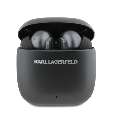 Karl Lagerfeld Orjinal Lisanslı ANC/ENC Özellikli Baskı Logolu Bluetooth Kulaklık v5.4 Siyah
