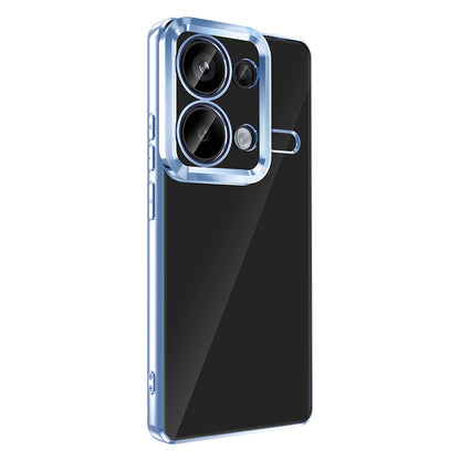 Xiaomi Redmi Note 13 Pro 4G Kılıf Kamera Korumalı Logo Gösteren Zore Omega Kapak Siyah