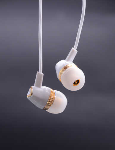 L005 Mp3 Headphones Red