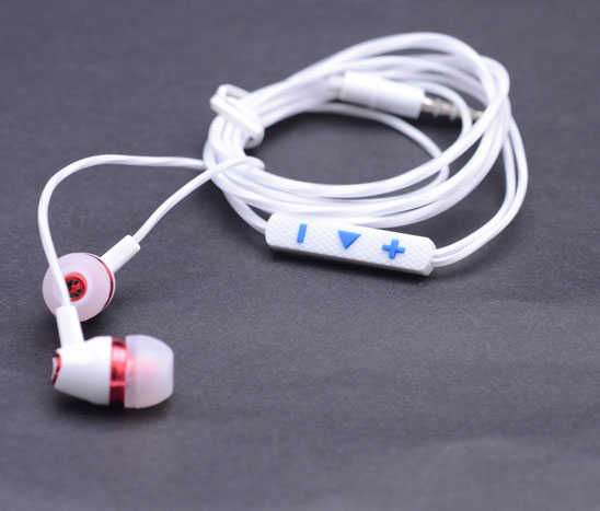 L005 Mp3 Headphones Red