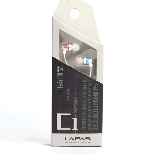 Lapas C1 3.5mm Kulaklık Beyaz
