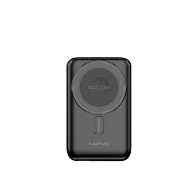 Lapas LP-PW004 Akıllı Saat Kablosuz Şarj Özellikli Wireless Powerbank 10000mAh 15W Beyaz