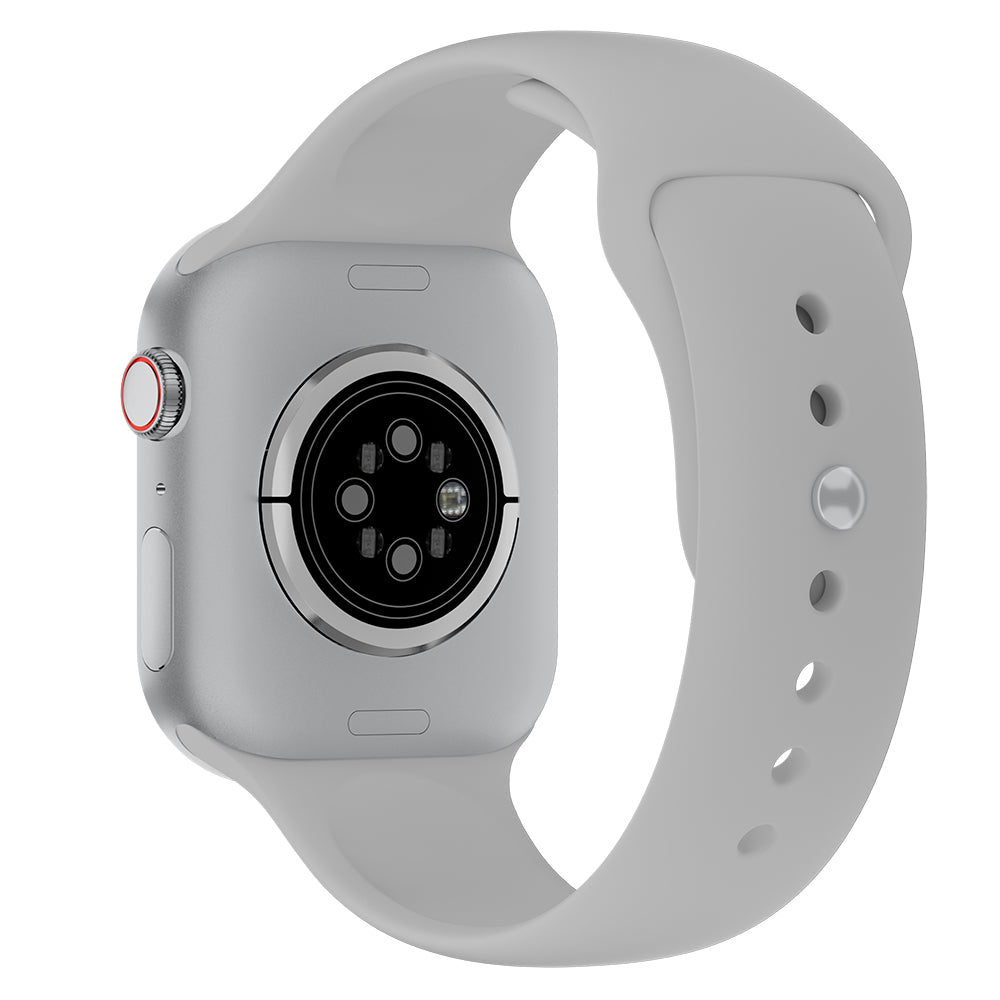 Lapas LW-02 iOS ve Android Uyumlu Amoled Ekranlı Akıllı Saat Gümüş