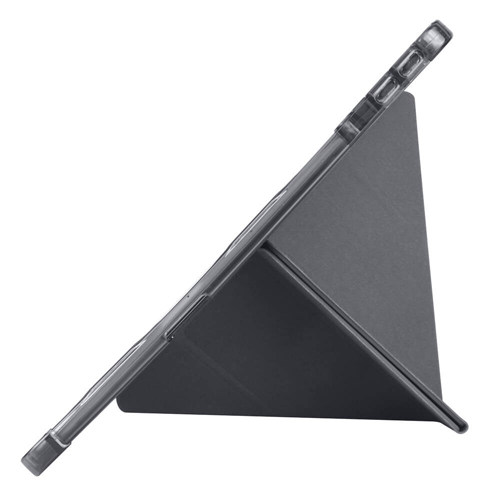 Lenovo M11 TB-330FU Case Zore Tri Folding Stand Case with Pen Compartment Rose Gold 