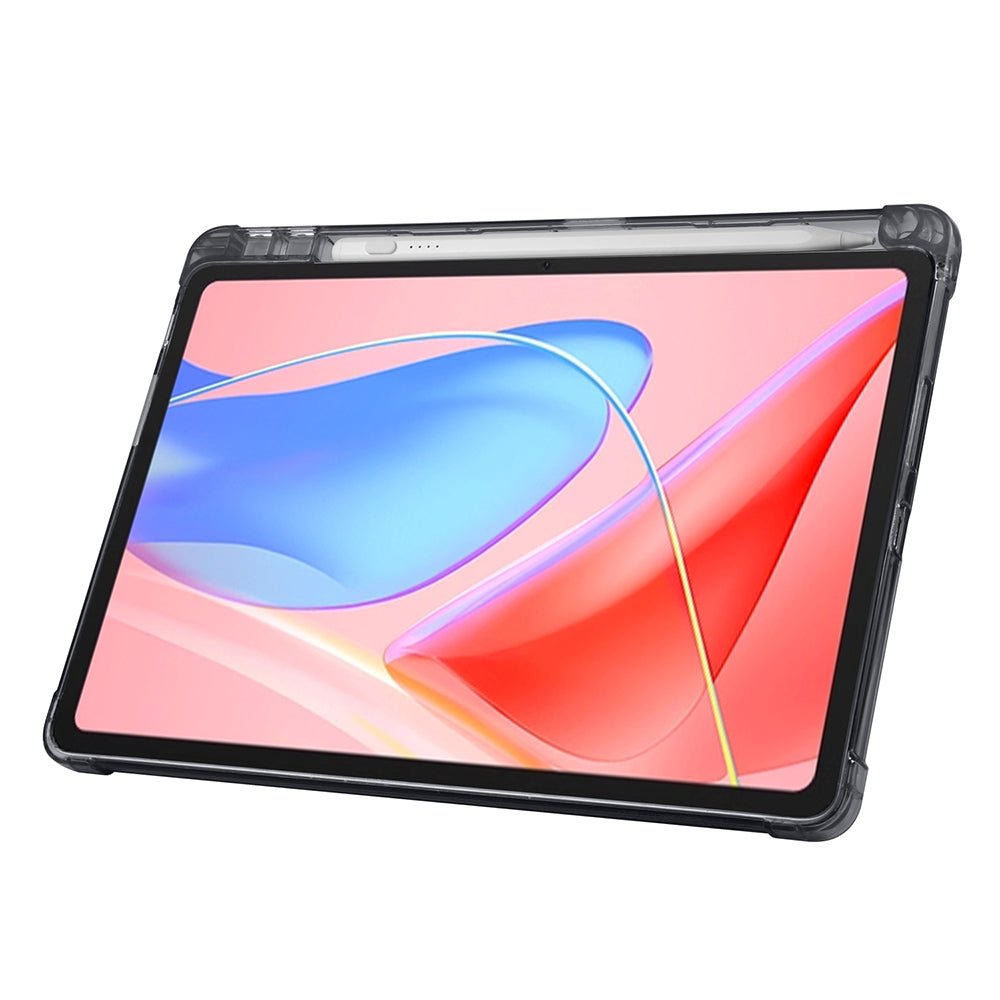 Lenovo Tab TB-311FU Case Zore Tri Folding Stand Case with Pen Compartment Blue