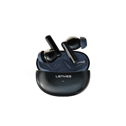 Lenyes Air 100 ANC Özellikli ENC Teknolojili Kulak İçi Bluetooth v5.3 Kulaklık Siyah