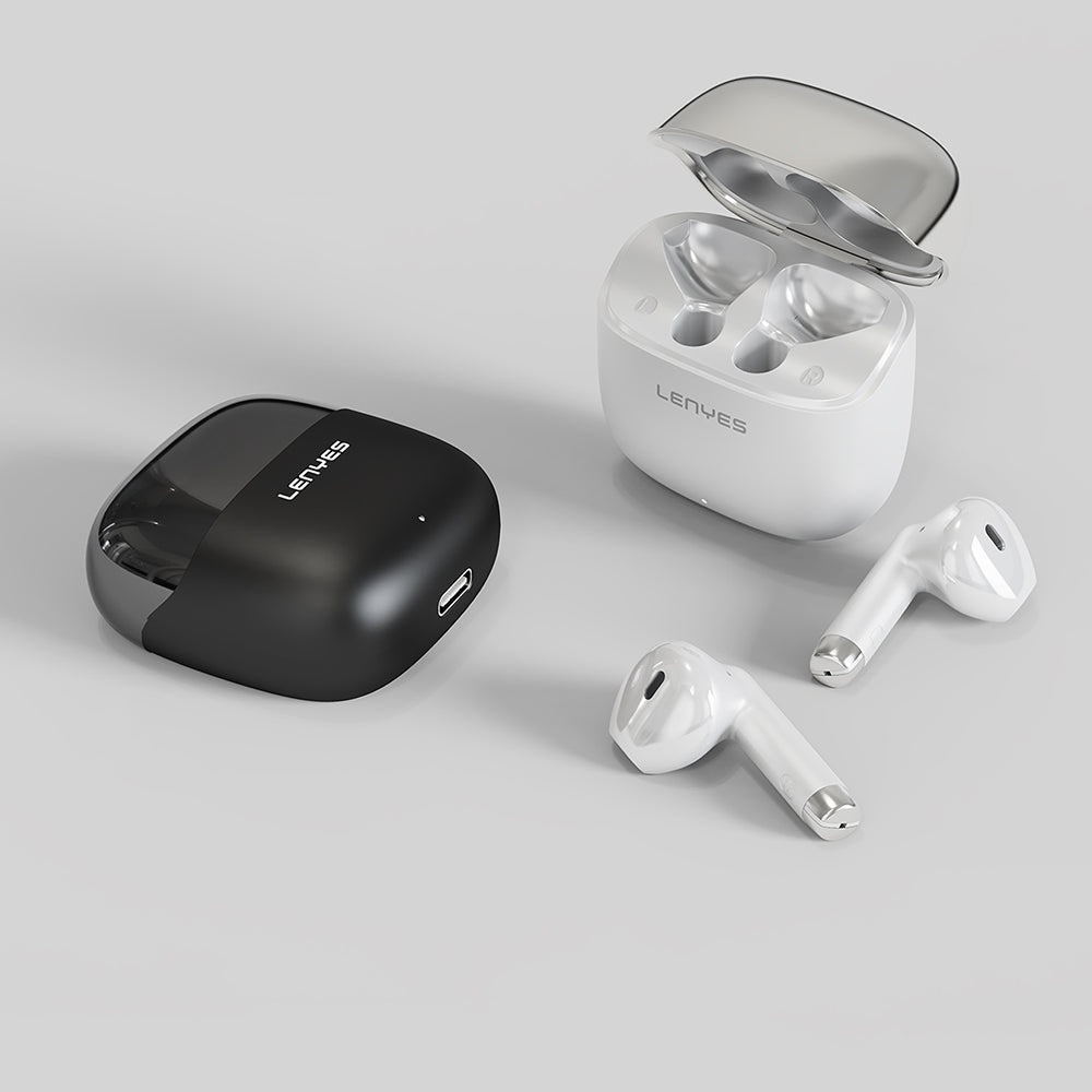 Lenyes Air 102 TWS Kulak İçi Bluetooth v5.4 Kulaklık Beyaz