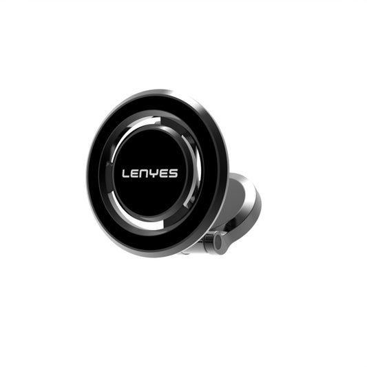 Lenyes CR160 Magnetic M-safe 360° Movable Car Phone Holder Black 