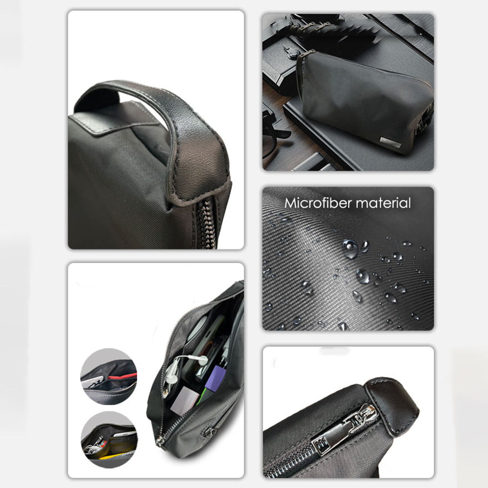 Lenyes LB521 Martin Serisi Su Geçirmez Aşınmaya ve Çizilmeye Dayanıklı Aksesuar Çantası Siyah