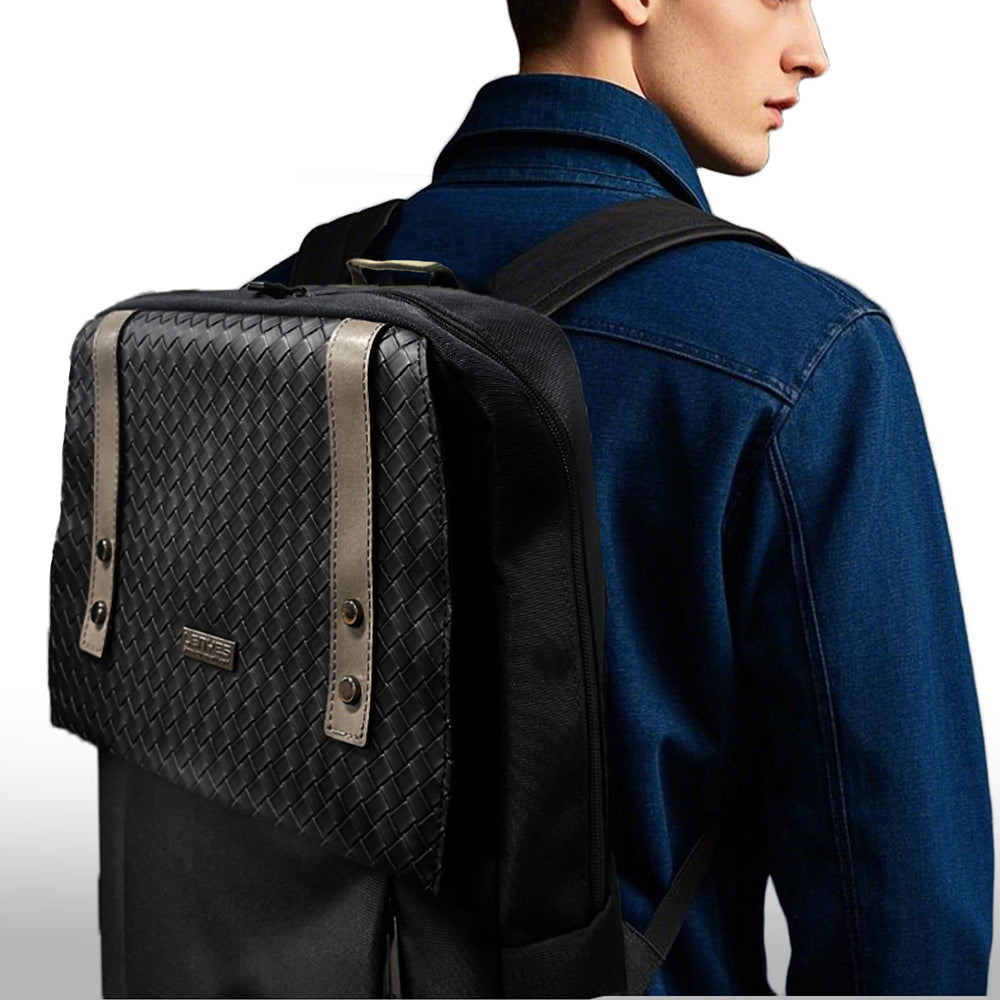 Lenyes LB550 Voyagers Series 1200D Waterproof Travel Backpack Black