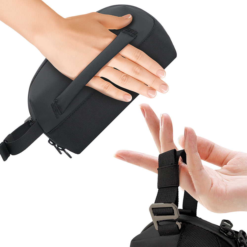 Lenyes LB570 Su Geçirmez Aşınmaya ve Çizilmeye Dayanıklı Aksesuar Çantası 23cm Siyah