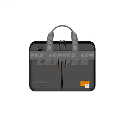 Lenyes LB591 500D Kumaş Su Geçirmez 15-16 inç Laptop Çantası Gri