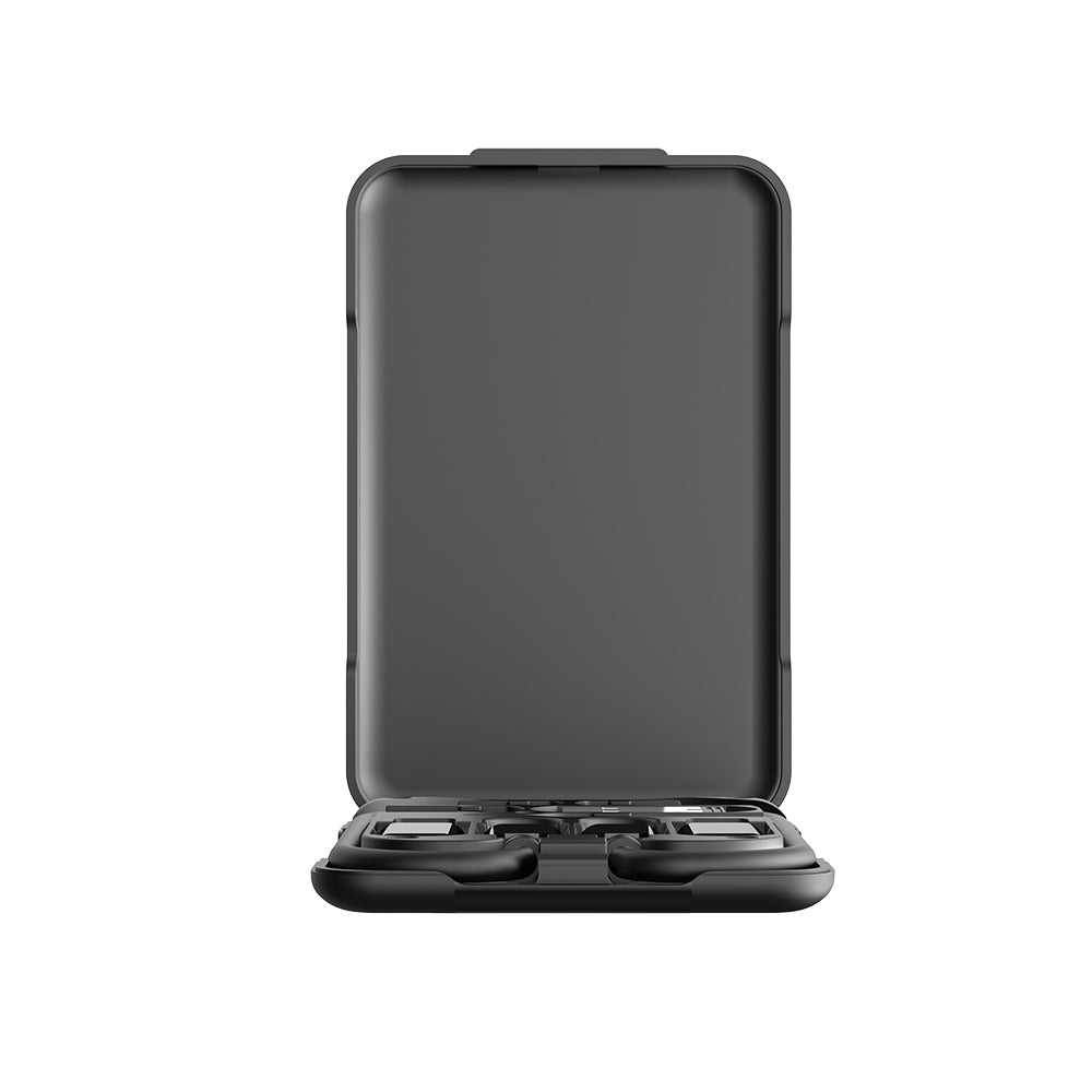 Lenyes LB606 Type-C&Lightning&Micro&USB Çoklu Kablo Seti Siyah