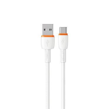 Lenyes LC545 USB to Type-C Fast Charging Data and Charging Cable 12W 1M White