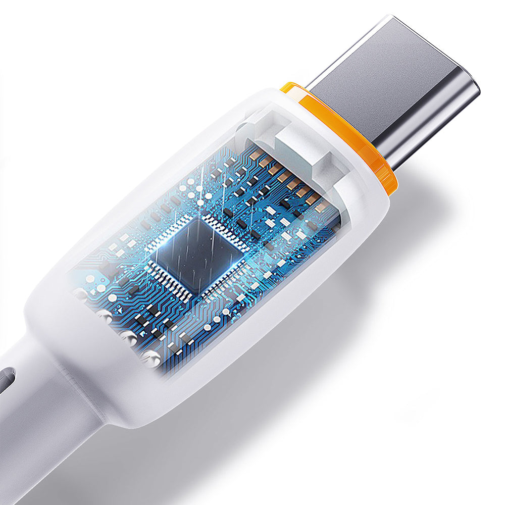 Lenyes LC548-TC-L Type-C to Ligthing Fast Charging Data and Charging Cable 27W 1M White 