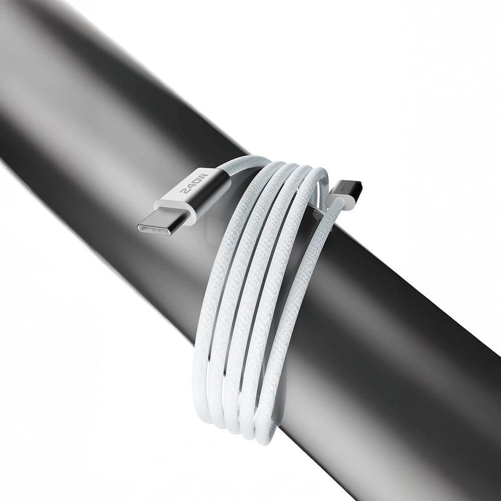 Lenyes LC550 Type-C to Type-C Fast Charging Data and Charging Cable 240W 1M White 