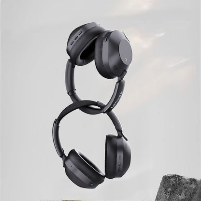 Lenyes LH28 Katlanabilir Tasarımlı ANC Özellikli ENC Teknolojili Kulak Üstü Bluetooth Kulaklık v5.4 Siyah