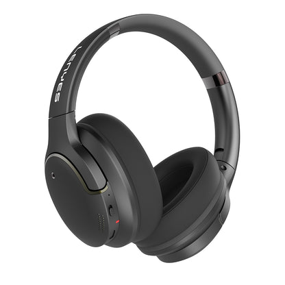 Lenyes LH61 Katlanabilir Tasarımlı TWS Kulak Üstü Bluetooth Kulaklık v5.4 Siyah