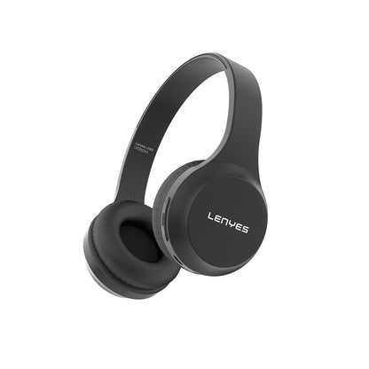 Lenyes LH85 Çift Kanal Stereo Kulak Üstü Bluetooth Kulaklık v5.3 Siyah