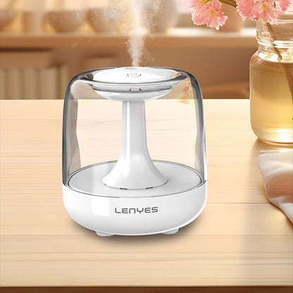 Lenyes LHU01 Ortam Aydınlatmalı Hava Nemlendirici Difüzör Beyaz