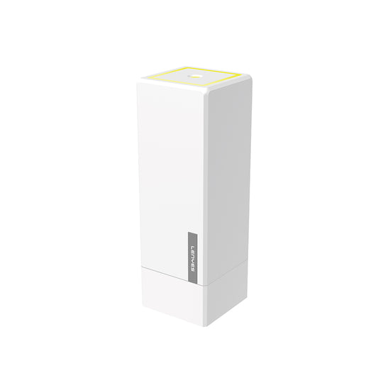 Lenyes LHU02 Küp Tipi RGB Atmosfer Işıklı Nano Sprey Sessiz Hava Nemlendirici Beyaz