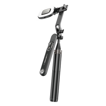 Lenyes LPH103 Çok Fonksiyonlu Sabitleyici Ayrılabilir Bluetooth Kumandalı Tripod Selfie Çubuğu Siyah