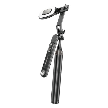 Lenyes LPH103 Çok Fonksiyonlu Sabitleyici Ayrılabilir Bluetooth Kumandalı Tripod Selfie Çubuğu Siyah
