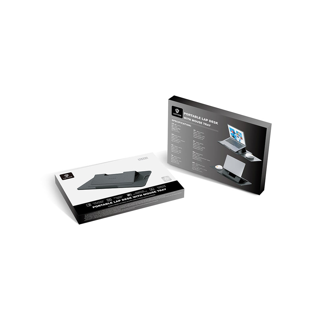 Lenyes LTS231 Ayarlanabilir Çok Fonksiyonlu Macbook Notebook Standı Siyah