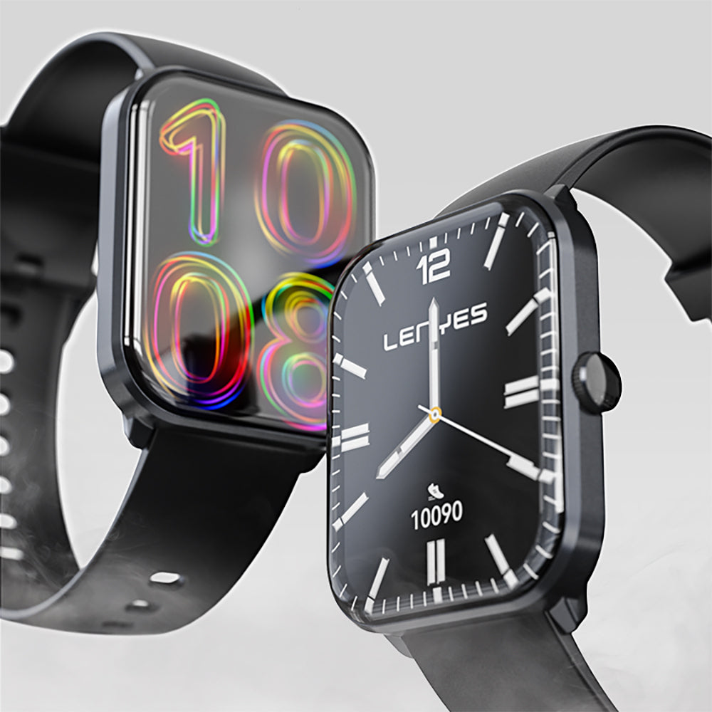 Lenyes LW-218 iOS ve Android Uyumlu Akıllı Saat Siyah