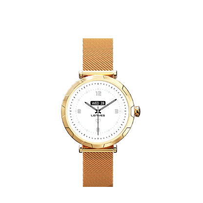 Lenyes LW-245 iOS ve Android Uyumlu Akıllı Saat Gold