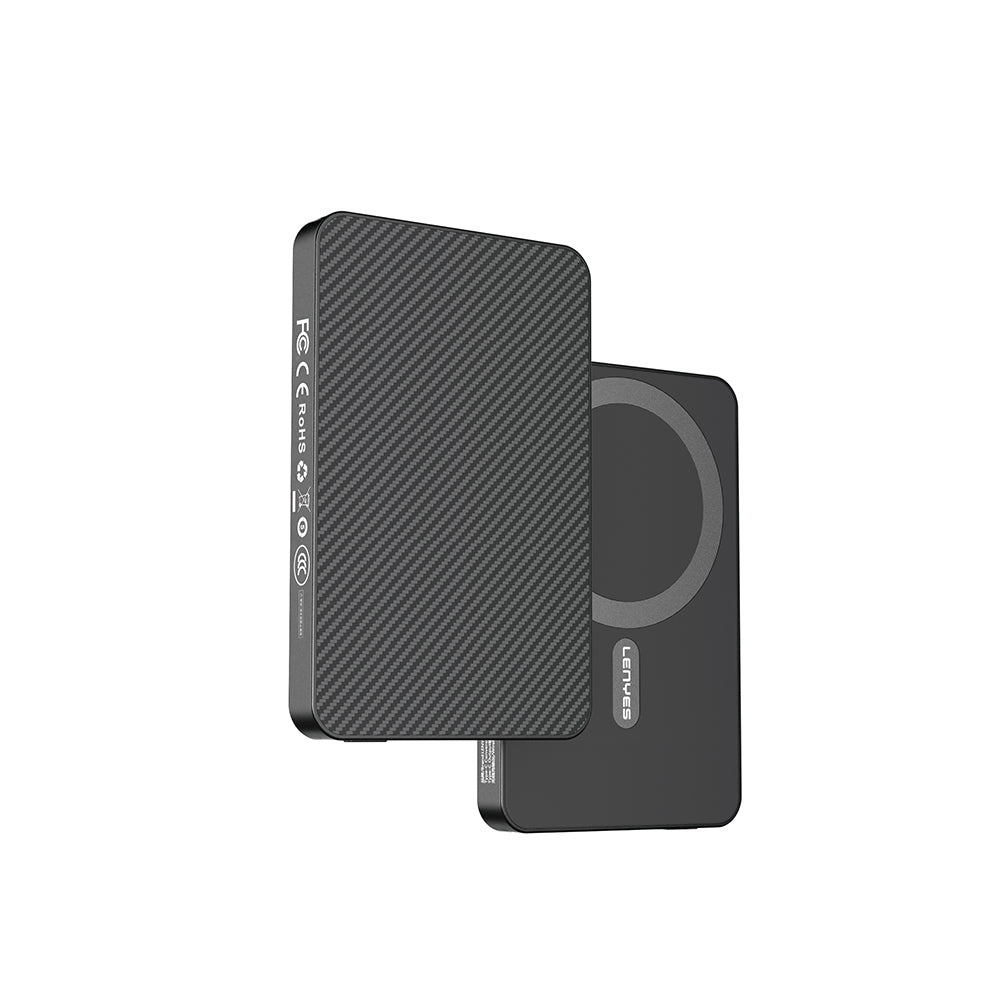 Lenyes P32 M-safe Şarj Özellikli Aramid Fiber Powerbank 15W 5000mAh