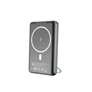 Lenyes PW1001D PD 22.5W Fast Charging Wireless Powerbank with Stand 15W 10000mAh Gray