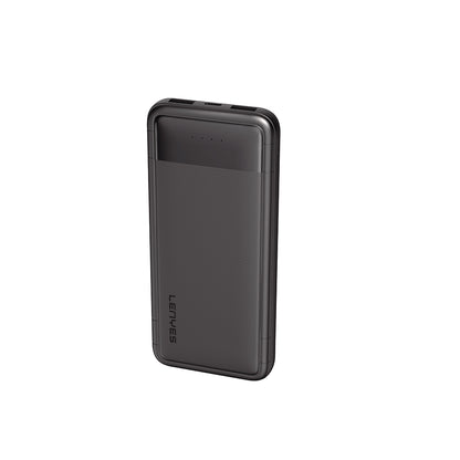 Lenyes PX133P Led Işık Göstergeli Taşınabilir Powerbank 10W 10000mAh Siyah